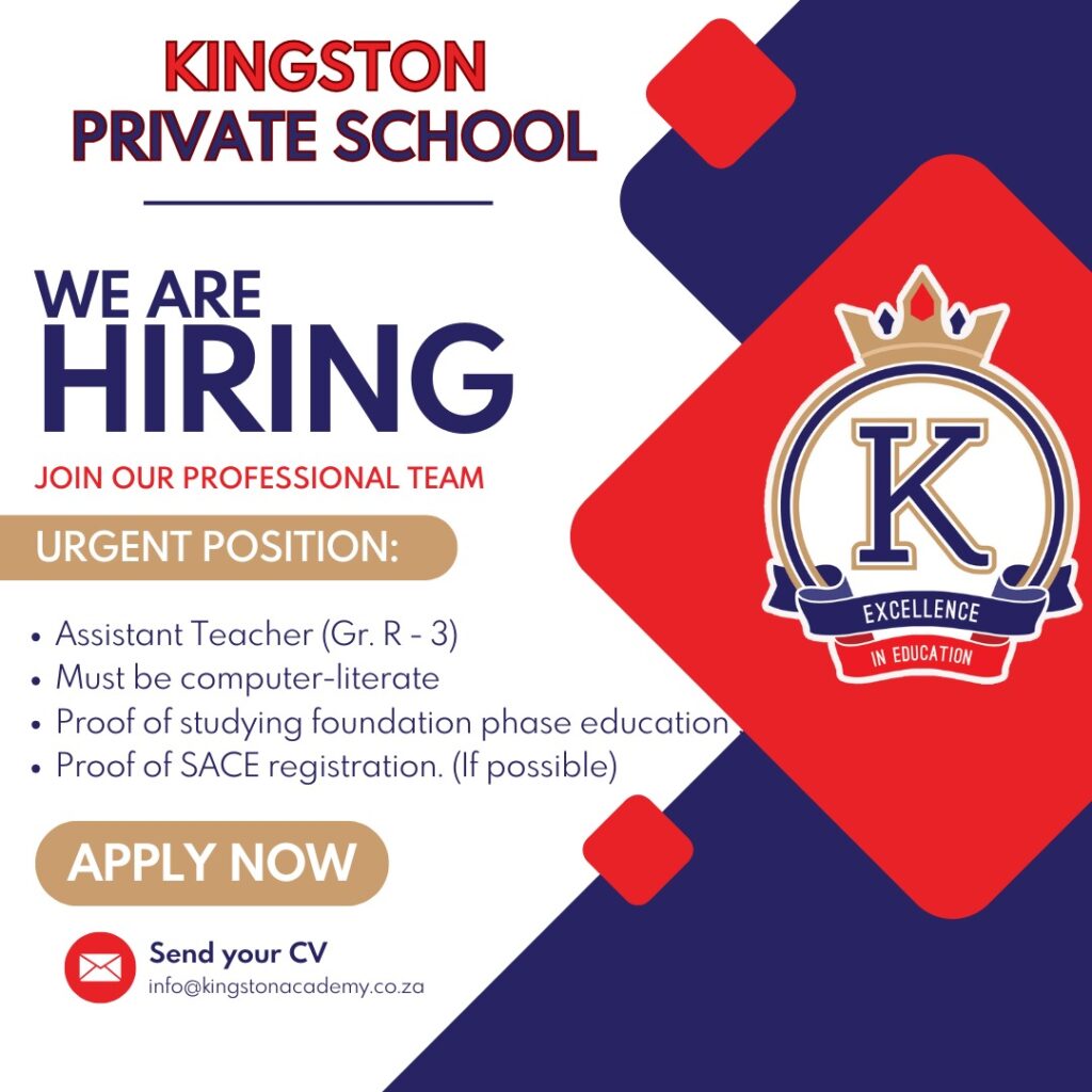ECD Level 4 or 5 Teacher - Klerksdorp