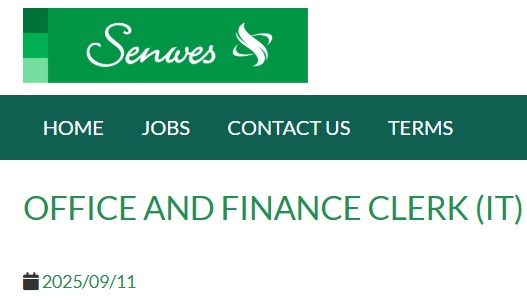 Office and Finance Clerk (IT) Klerksdorp
