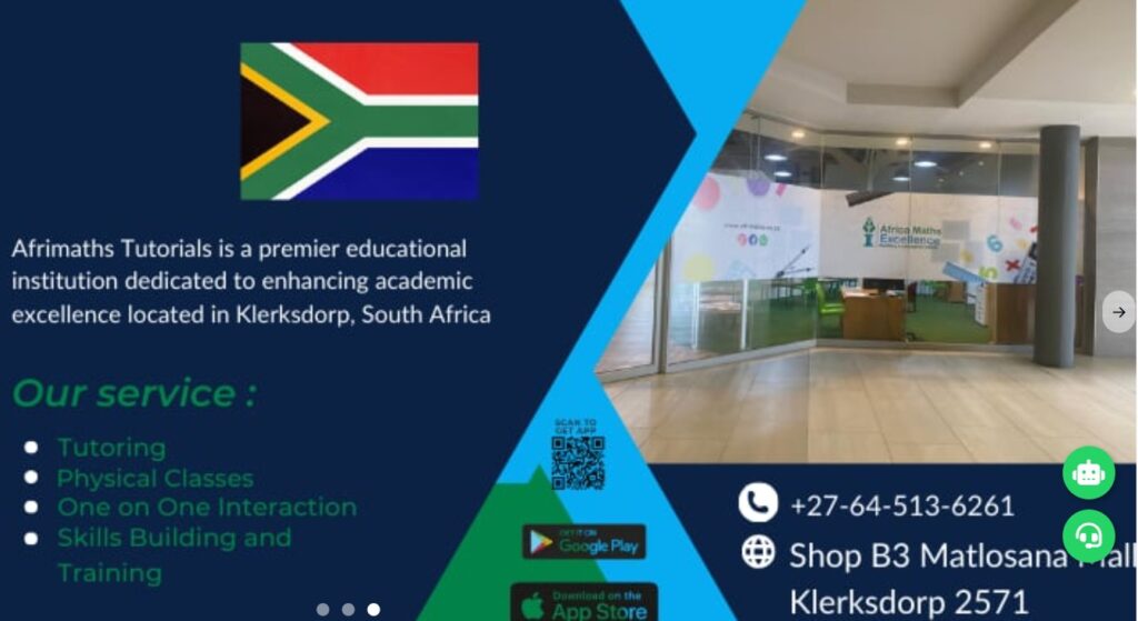 part time maths tutor vacancy klerksdorp