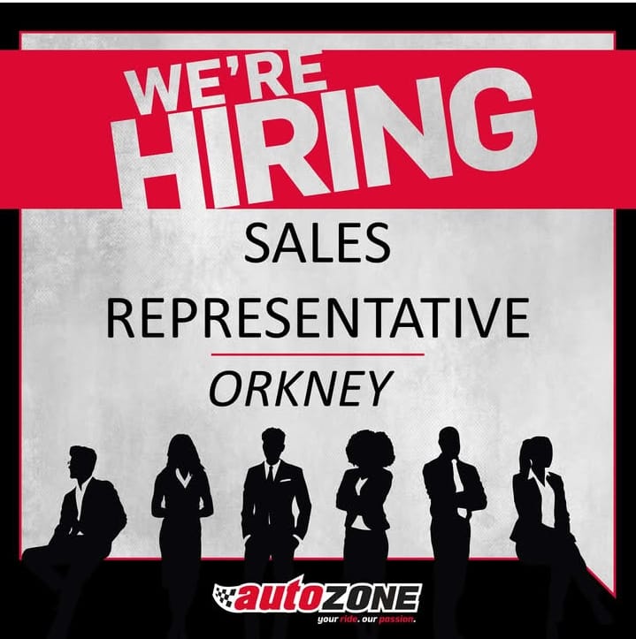 sales representative vacancy okrney klerksdorp