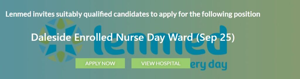Enrolled Nurse Day Ward - Klerksdorp