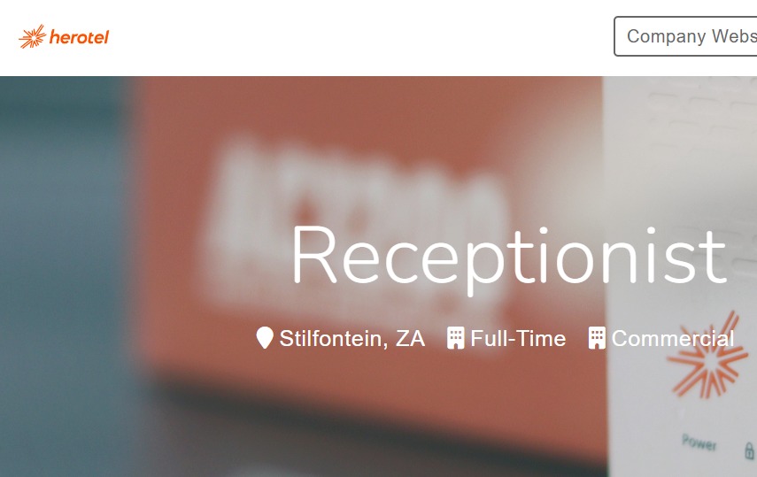 receptionist vacancy klerksdorp (2)