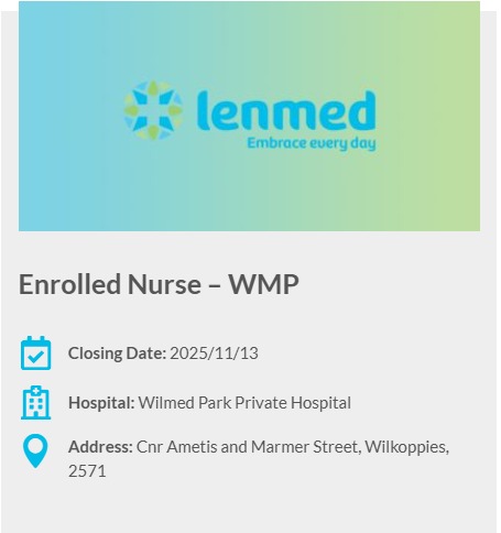 enrolled nurse vacancy klerksdorp