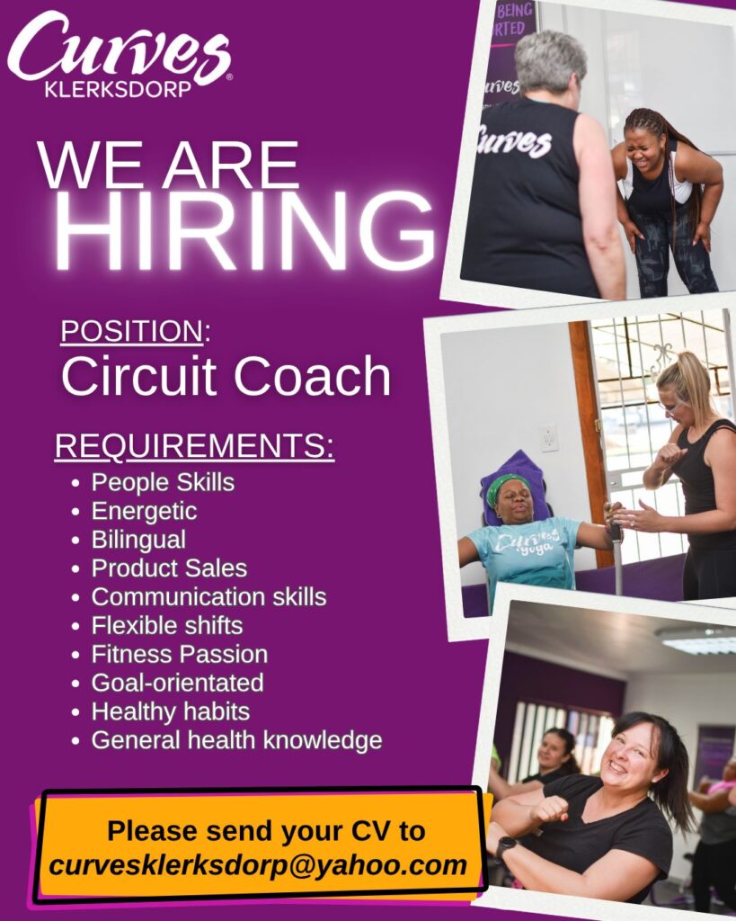 Circuit Coach - Klerksdorp vacancy