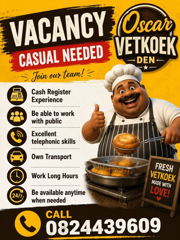 Casual Worker - Klerksdorp vacancy