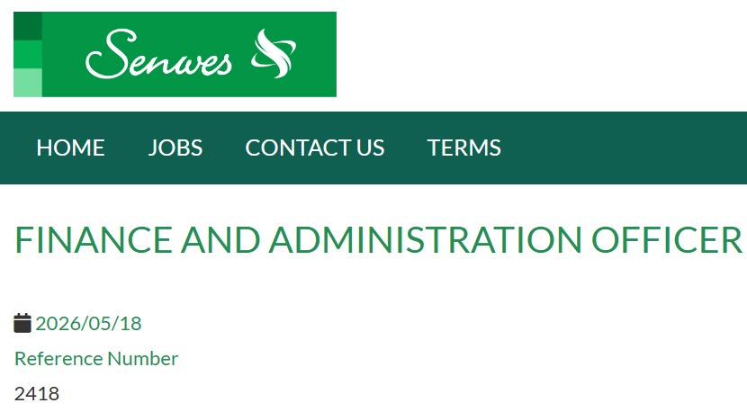 Office and Finance Administrator - Hartbeesfontein klerksdorp vacancy